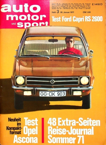 Deckblatt Auto Motor und Sport (03/1971)